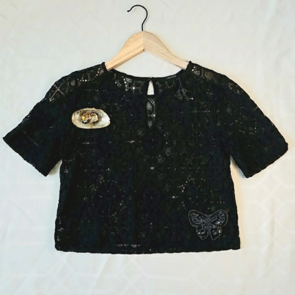 Lace Crop Top